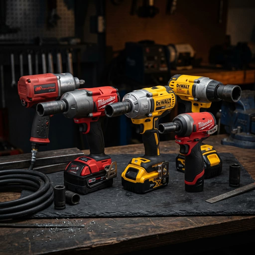 Impact wrenches