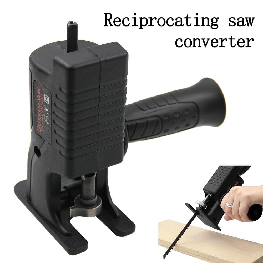 3-in-1 Electric Drill to Reciprocating Saw Adapter - Portable Wood & Metal Cutting Converter Kit - Image 1