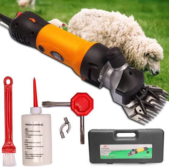 Professional Electric Sheep Shears - Heavy Duty 6-Speed Wool Clipper Kit for Sheep, Goats & Livestock - Image 1