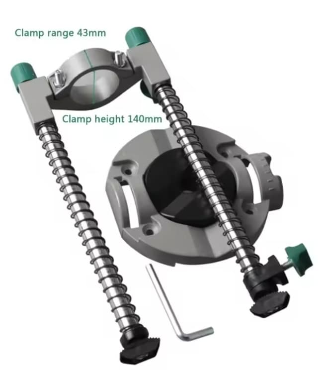Universal Precision Drill Guide Stand - Multi-Angle Portable Drill Press Attachment - Image 1